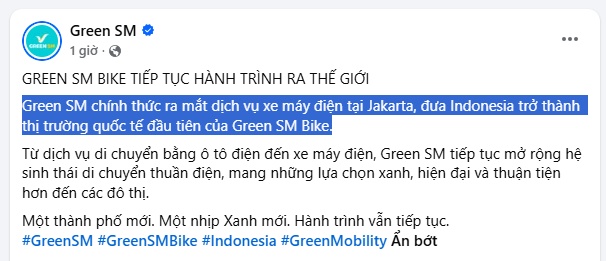 Hãng taxi của tỷ phú Phạm Nhật Vượng chuẩn bị có bước tiến mới tại Indonesia?