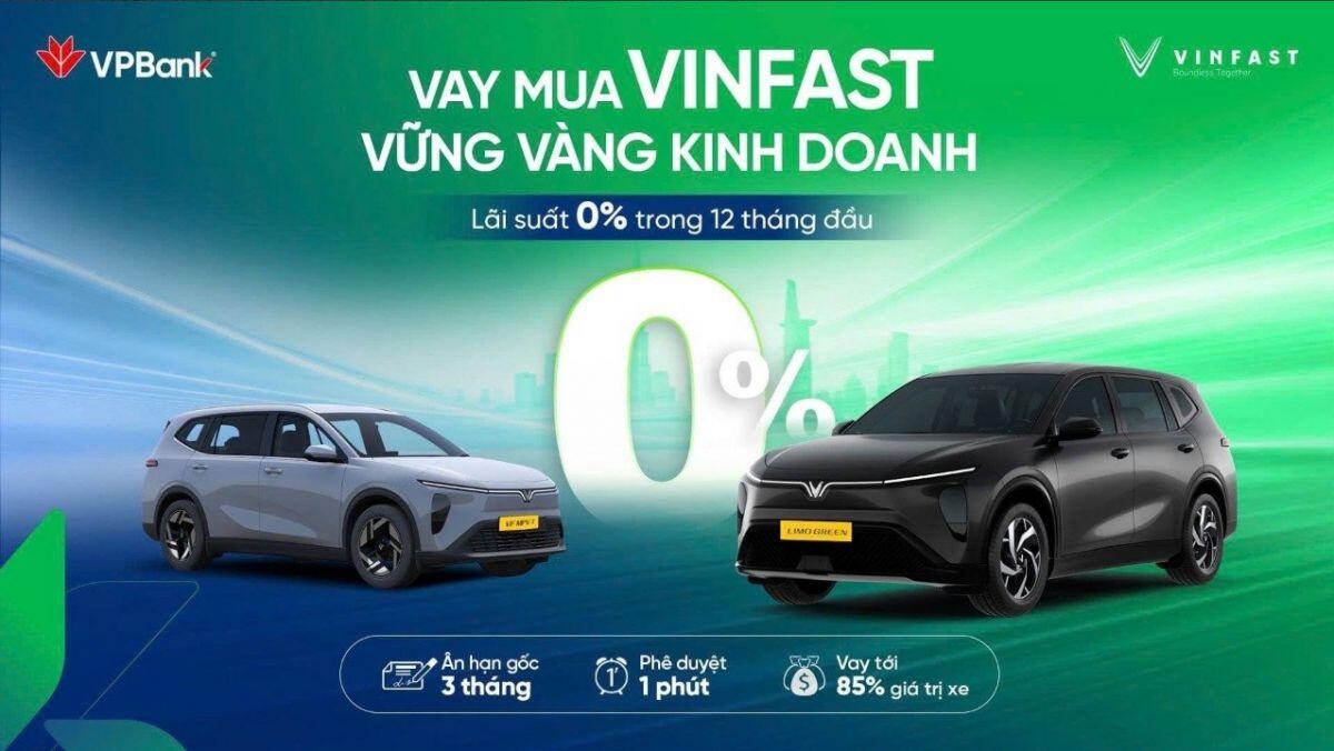 Bứt phá thu nhập với gói vay mua xe VinFast từ VPBank