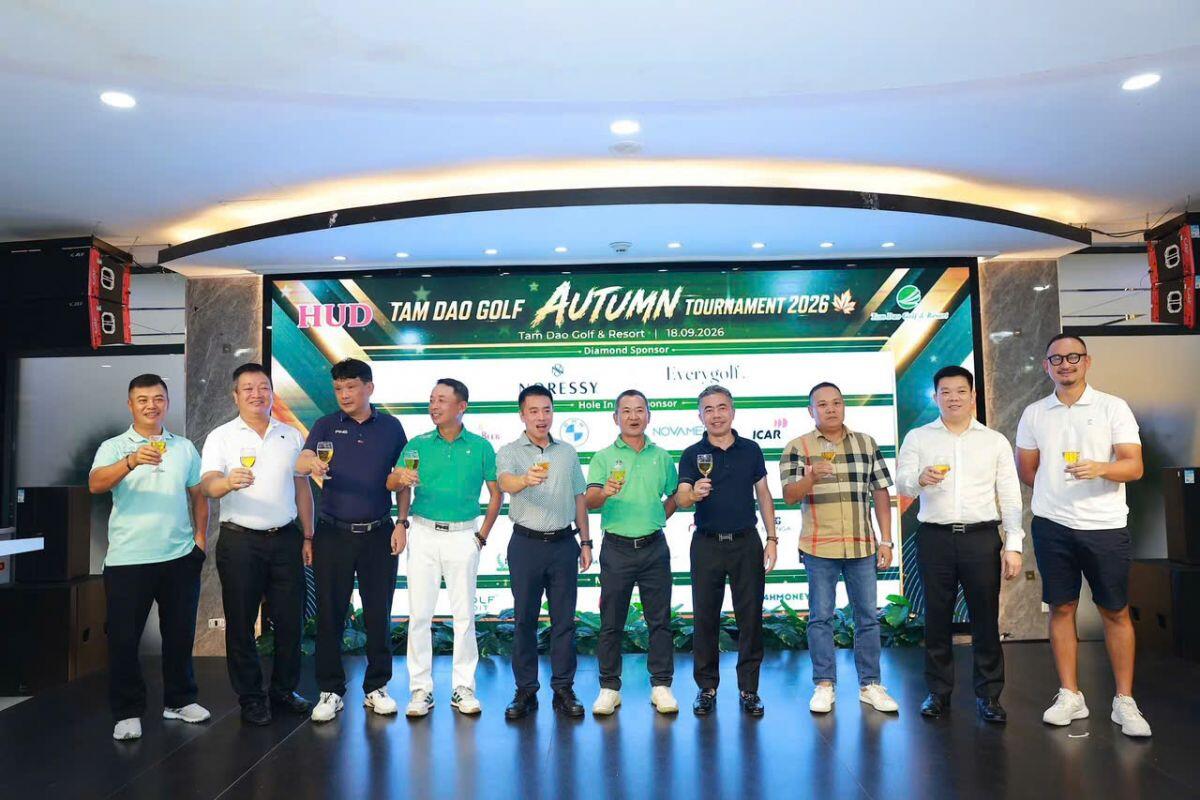 Tam Dao Golf Autumn Tournament 2026 – Bản giao hưởng mùa Thu và bước chuyển mình mạnh mẽ tại sân golf Tam Đảo