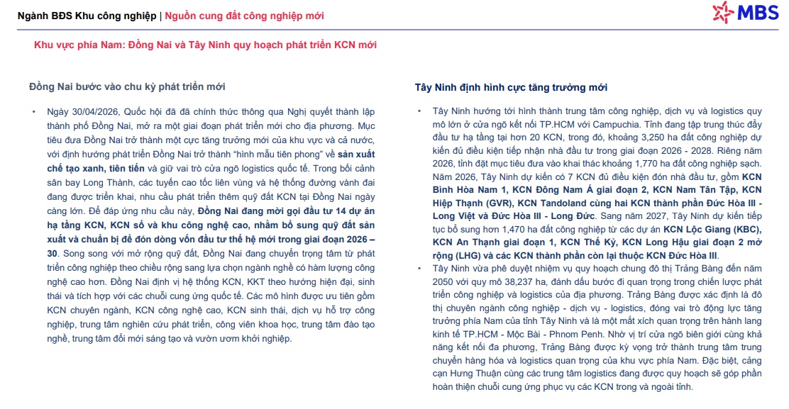 Vì sao dòng tiền vẫn “ngoảnh mặt” với cổ phiếu BĐS KCN?