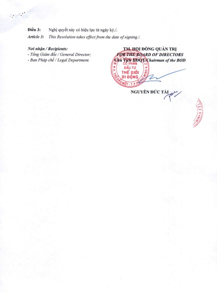 1.000 đồng/cp sắp về túi cổ đông MWG, “team cầm hàng” có quà!