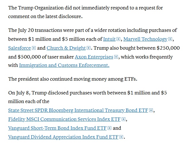 Ông Trump giao dịch như “chạy KPI”: 1 tháng hơn 1.100 lần, nhắm loạt ông lớn công nghệ