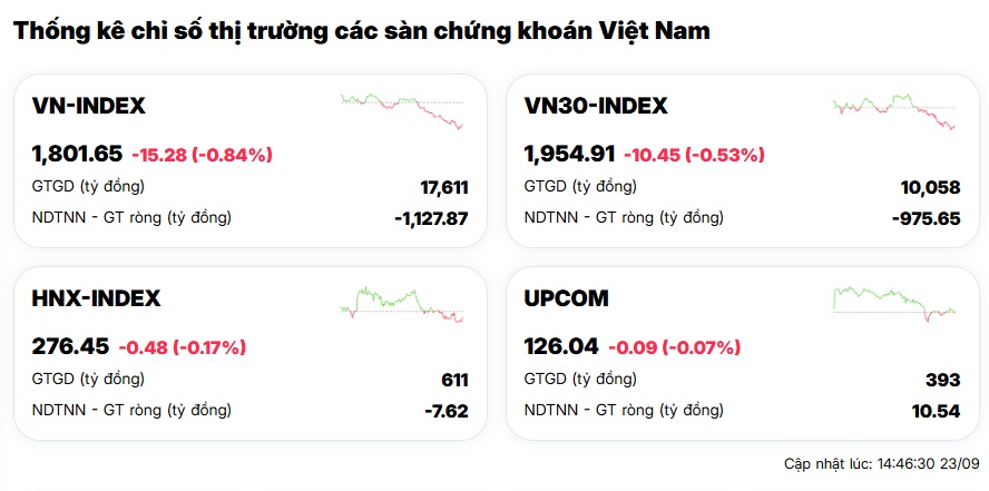 3 cổ phiếu 'họ' Vin kéo VN-Index giảm hơn 15 điểm: Nâng hạng chưa kịp vui đã… đau!