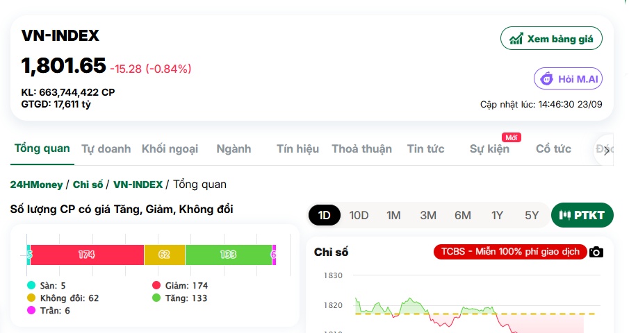 3 cổ phiếu 'họ' Vin kéo VN-Index giảm hơn 15 điểm: Nâng hạng chưa kịp vui đã… đau!