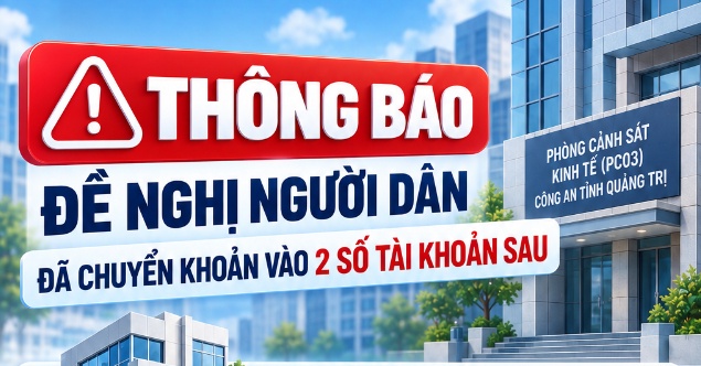 Khẩn: Ai từng chuyển tiền vào 2 số tài khoản này lập tức đến công an trình báo ngay
