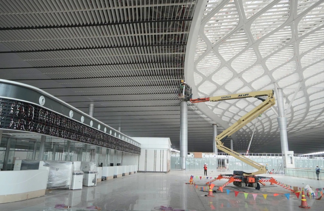 Nhà ga hành khách sân bay Long Thành trước ngày vận hành thử