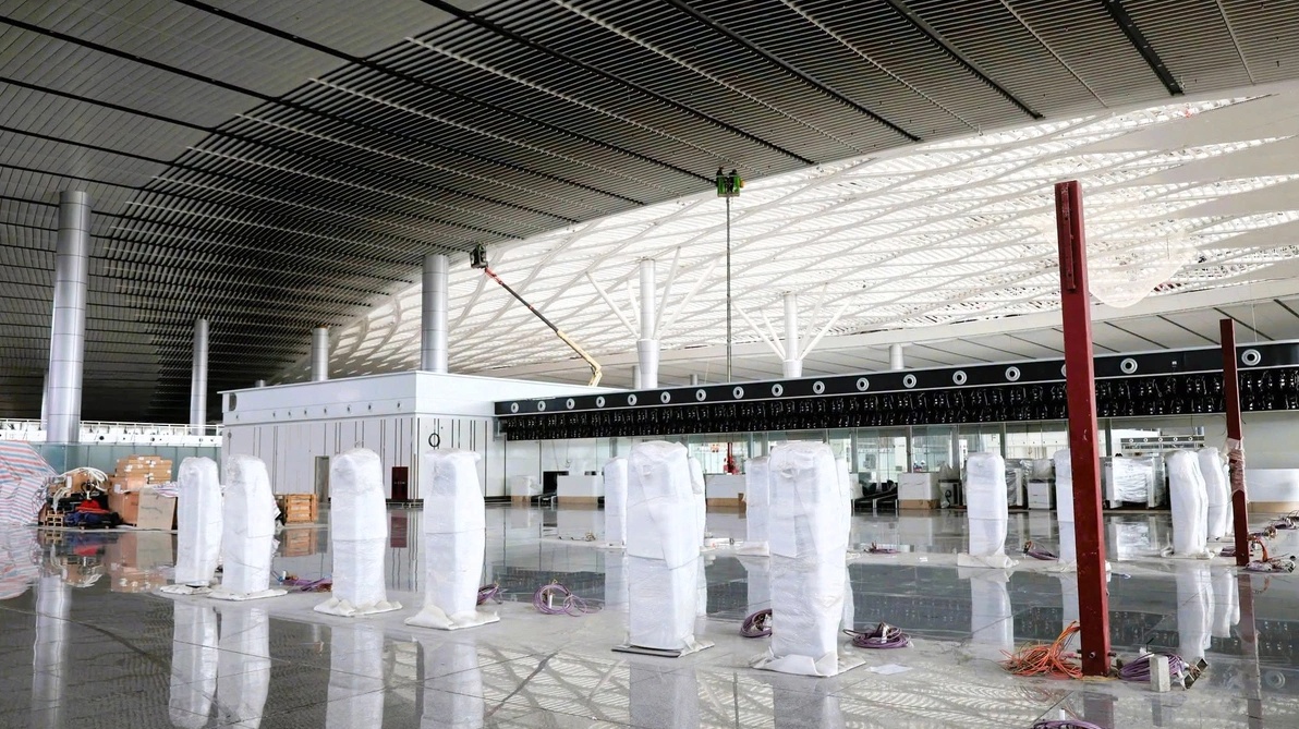 Nhà ga hành khách sân bay Long Thành trước ngày vận hành thử