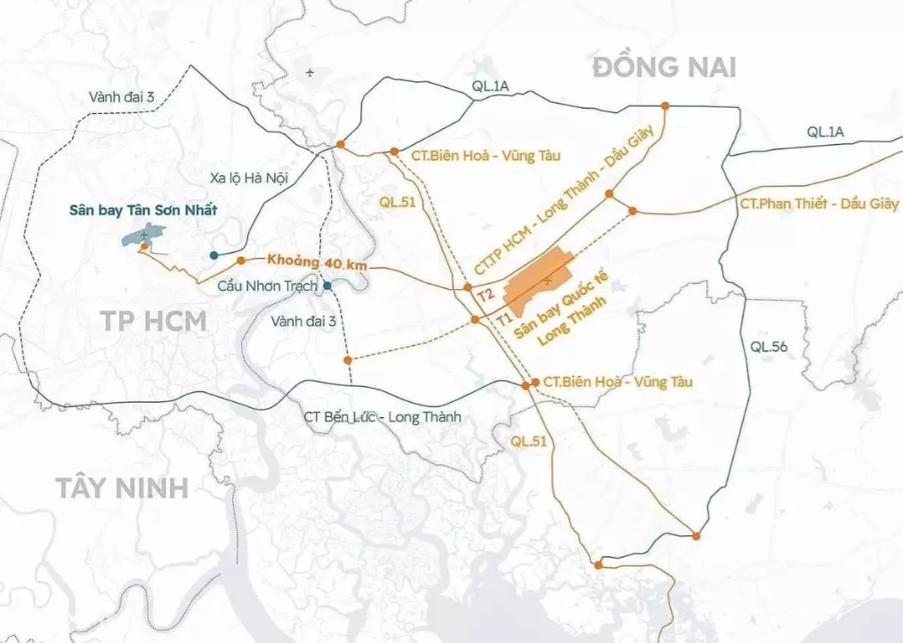 Nhà ga hành khách sân bay Long Thành trước ngày vận hành thử