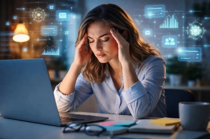 Kiệt sức vì 'hầu hạ' AI