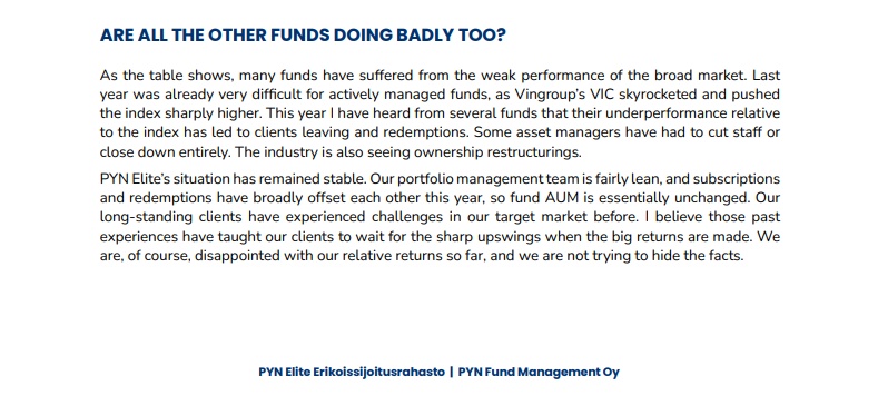 "Thua” VN-Index chỉ vì không có cổ phiếu Vingroup, ông chủ PYN Elite Fund nói thẳng: Đây là bài học đắt giá