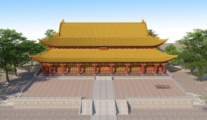 Phục dựng điện Kính Thiên ở hoàng thành Thăng Long