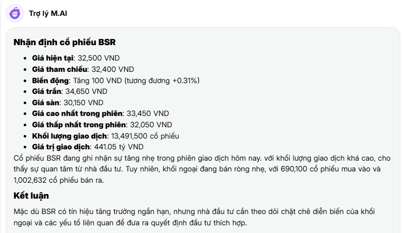 BSR thành tâm điểm dòng tiền