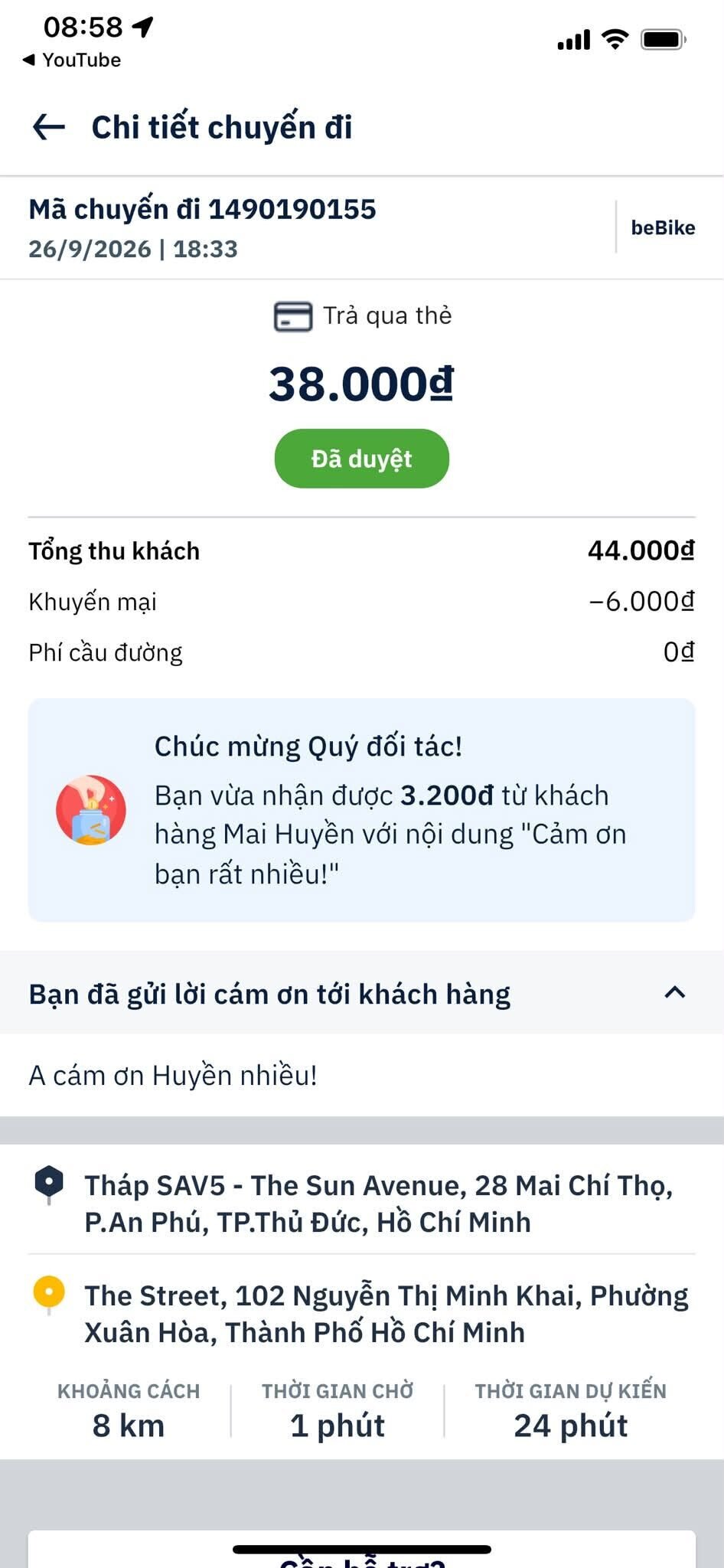 Vụ tài xế không nhận đủ tiền tip: Be chính thức lên tiếng, hứa tài trợ 100% một loại phí!