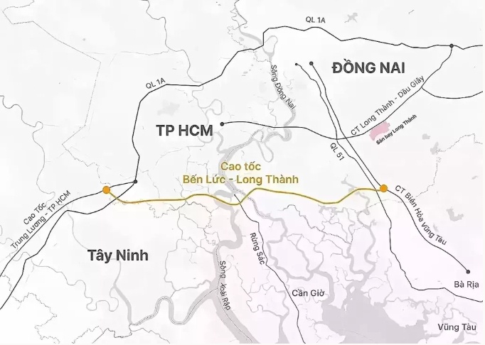 Đi hết cao tốc Bến Lức - Long Thành tốn bao nhiêu tiền?