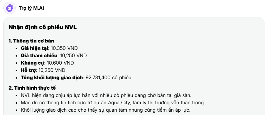Tin vui từ Aqua City, NVL bật xanh: Phe bắt đáy bắt đầu lên tiếng?
