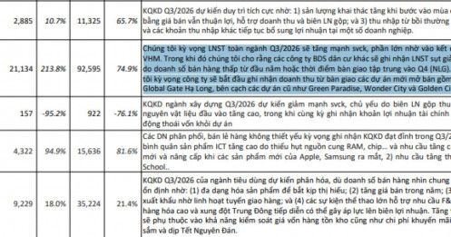 VHM kéo lợi nhuận BĐS quý 3 tăng vọt
