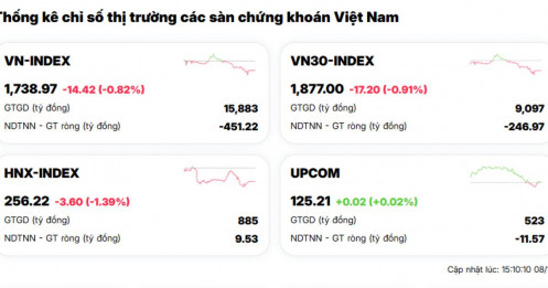 Cổ phiếu họ Vin và bank cùng “kéo chân”, VN-Index lại chịu trận