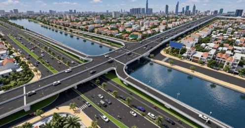 Thiết kế đường trên cao 6.300 tỷ đồng xuyên khu nam TP HCM