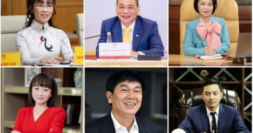 Những tỷ phú giàu nhất sàn chứng khoán Việt Nam