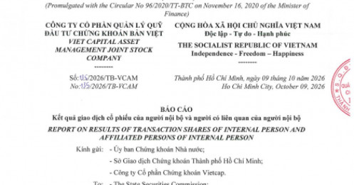 Bà Nguyễn Thanh Phượng có động thái đáng chú ý với cổ phiếu VCI