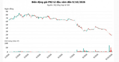 Áp lực giải chấp tại PNJ