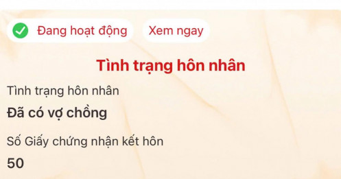 Ly hôn hơn chục năm nhưng VNeID thể hiện là vợ, chồng của 'người cũ'
