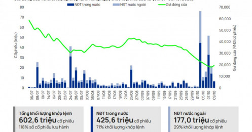 PNJ lao dốc gần 70%, ai âm thầm gom hơn 600 triệu cổ phiếu?