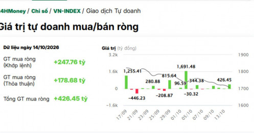 Tự doanh "miệt mài" tích lũy VPB
