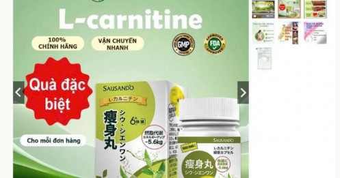 Bộ Y tế yêu cầu gỡ viên uống giảm cân Sausando bán trên Shopee