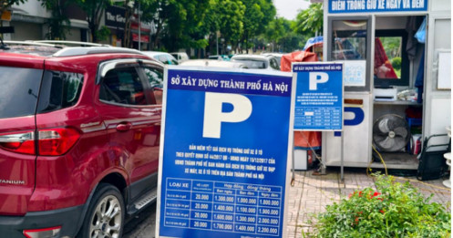 Hà Nội: Phí gửi ô tô chạm mốc 7,5 triệu đồng/tháng