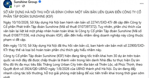 Chuyện gì xảy ra tại Sunshine (KSF)?