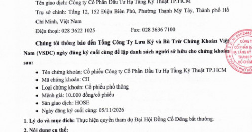 CII chuẩn bị công bố bước đi lớn cho giai đoạn 2027–2037