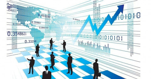 VN-Index tăng hơn 46 điểm, khối lượng lớn, khối ngoại mua ròng