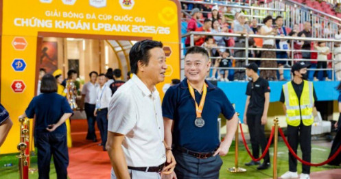 Ông Nguyễn Đức Thụy đặt mục tiêu doanh thu nghìn tỷ cho bóng đá Việt Nam