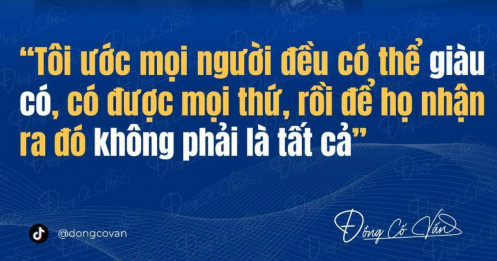 Có được tất cả, chưa chắc đã hạnh phúc