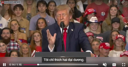 Ông Trump gợi ý đổi tên Đại Tây Dương thành 'Đại dương Trump'