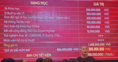 Bán 'khóa học làm giàu' 1,5 tỷ đồng: 'Master Anh Đức' là ai, đang kinh doanh gì?