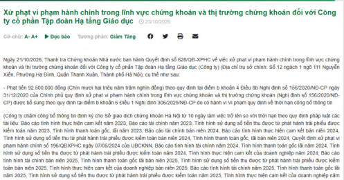 UBCKNN xử phạt doanh nghiệp liên quan Shark Thủy, hai mã trái phiếu chậm đăng ký hơn 12 tháng