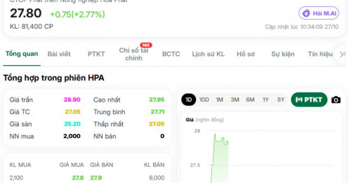 HPA chia cổ tức 18%, dòng tiền hàng trăm tỷ về Hòa Phát