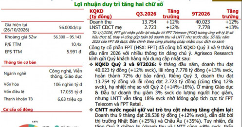 Điều gì khiến Agriseco chưa muốn NĐT mua FPT lúc này?