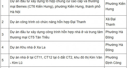 Hà Nội thông qua cơ chế xử lý 12 dự án của tập đoàn Mường Thanh