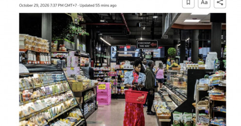 GDP Mỹ tăng vượt dự báo trong quý III