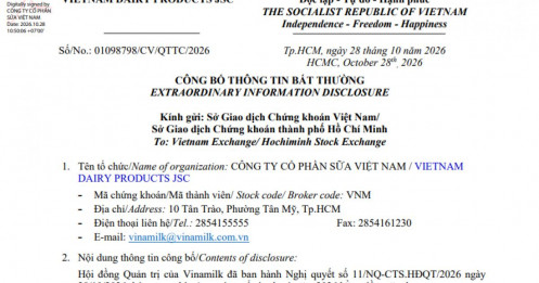 Cổ đông Vinamilk sắp nhận khoản tiền khủng