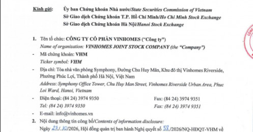 VHM huy động thêm 2.000 tỷ đồng trái phiếu