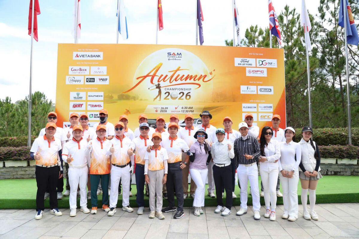 Golfer trẻ Nguyễn Ngô Thành ( Gross 74)  vô địch SAM Tuyền Lâm Autumn Championship 2026