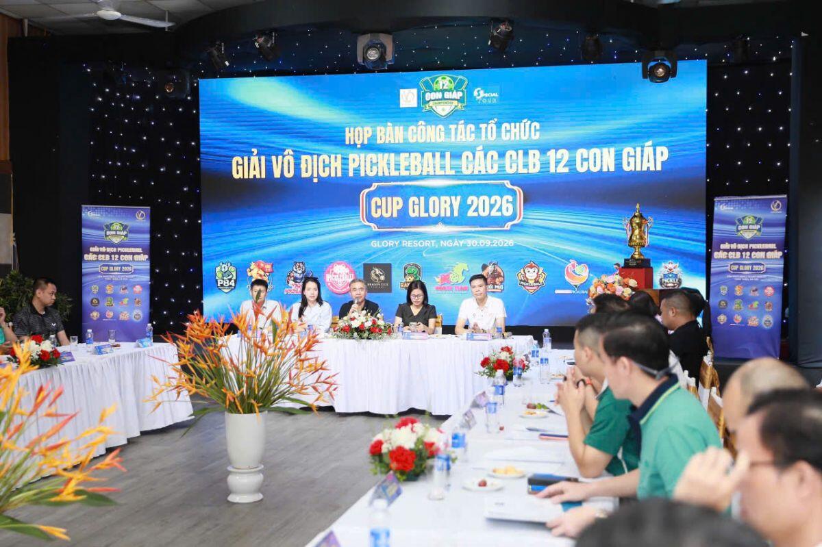 "Kick off" Giải Vô địch Pickleball Các CLB 12 Con Giáp 2026 - Kiến Tạo Hành Trình Mới Rực Rỡ