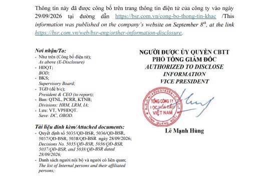 Thanh tra Chính phủ chỉ ra sai phạm miễn tiền thuê 368.000m² đất tại Lọc hóa dầu Việt Nam