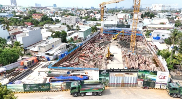 Phạt 220 triệu đồng chủ đầu tư, nhà thầu dự án A&T Saigon Riverside