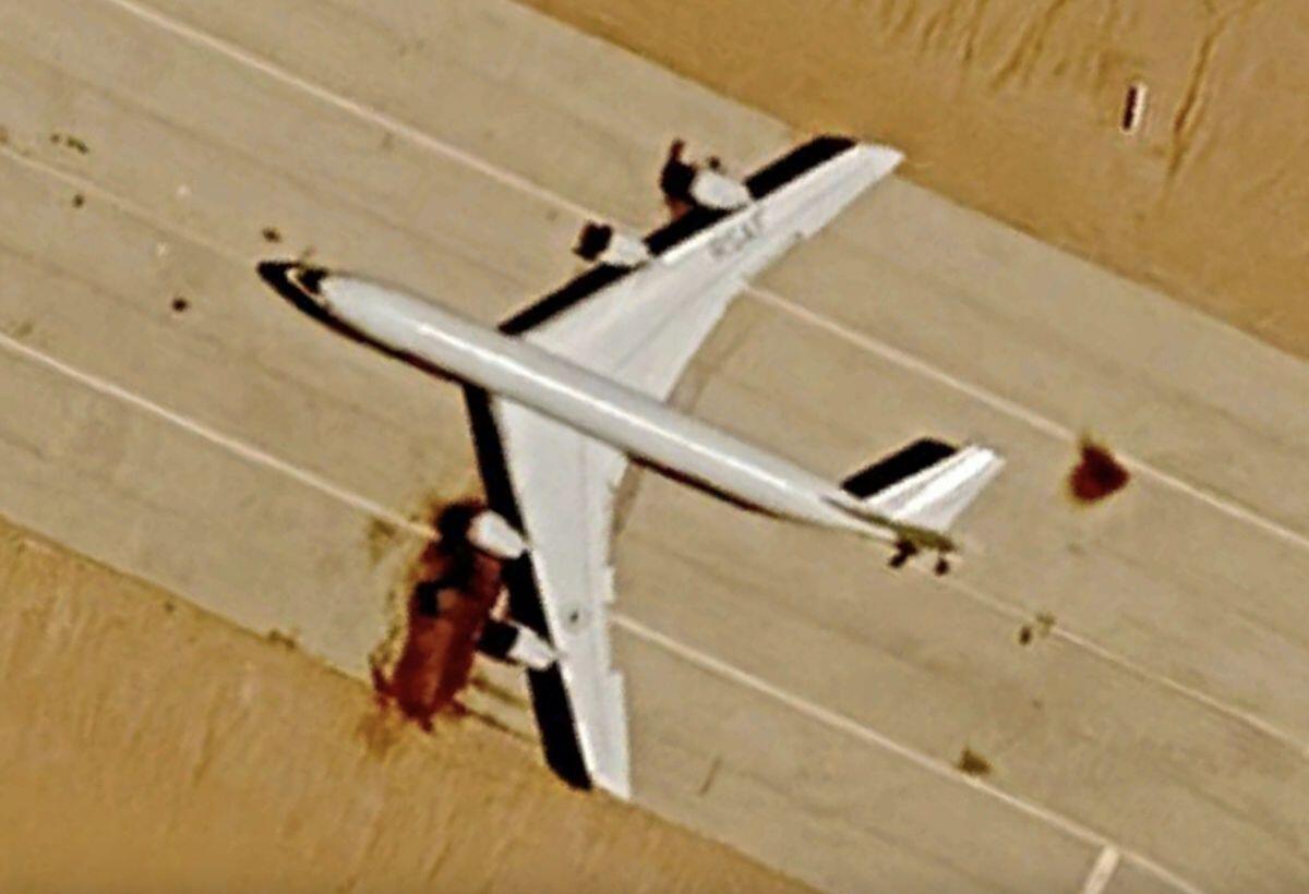 Loạt máy bay Mỹ phân tán khắp căn cứ Arab Saudi để tránh đòn Iran