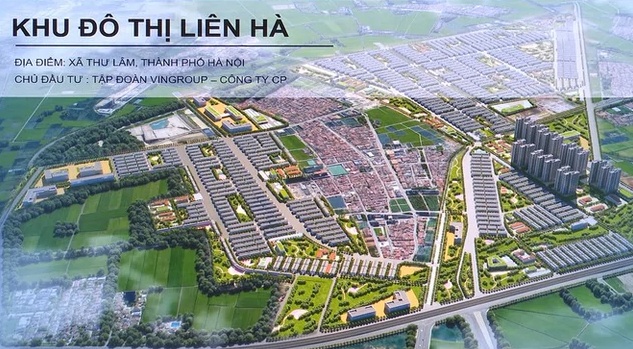Lộ diện khu đô thị 460ha của Vingroup, 85.000 người sẽ về sinh sống tại Hà Nội